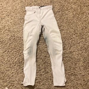 White full seat tuffrider breeches